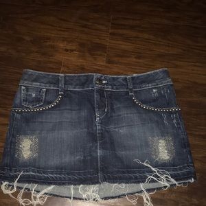 Jean cute skirt